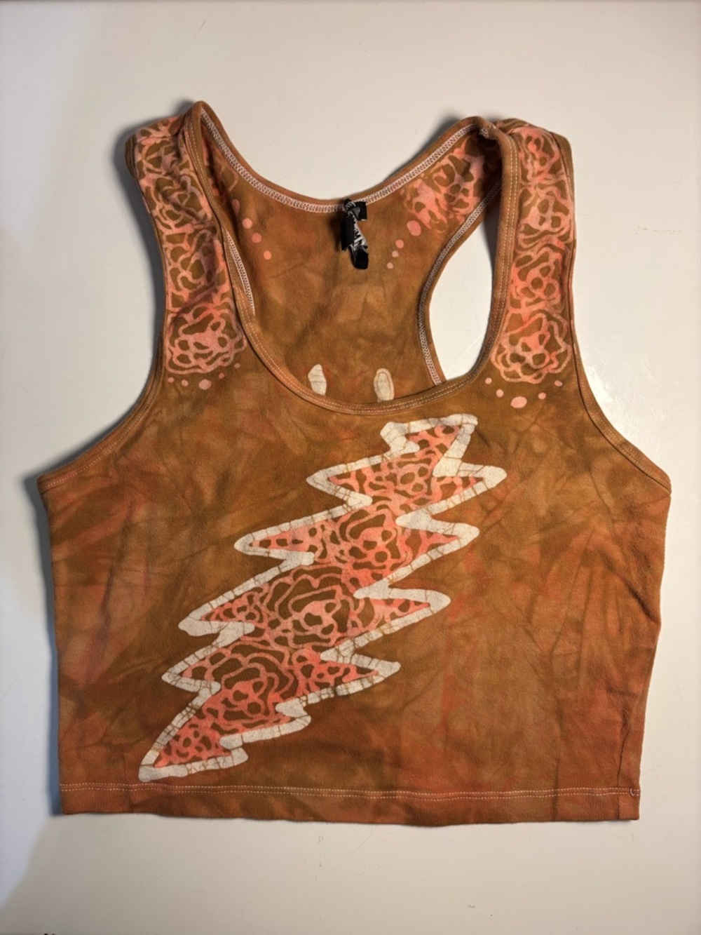 Grateful Dead Batik Crop Tank